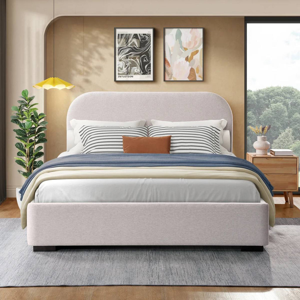 Oslo Rounded Upholstery Bed