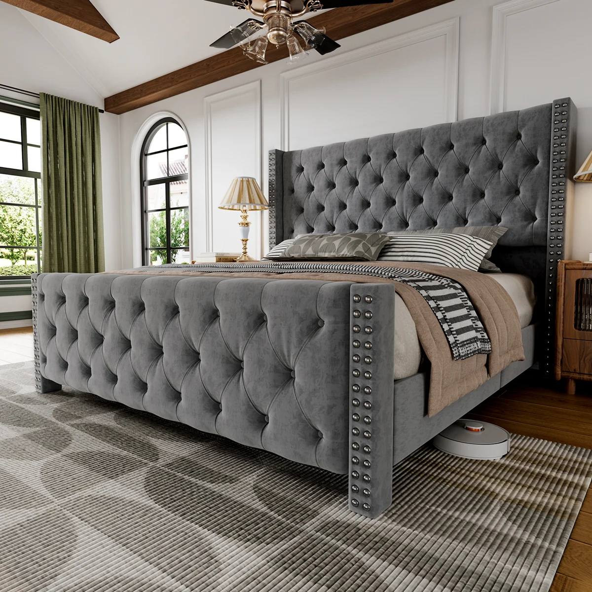 Quilting Upholstery Bed