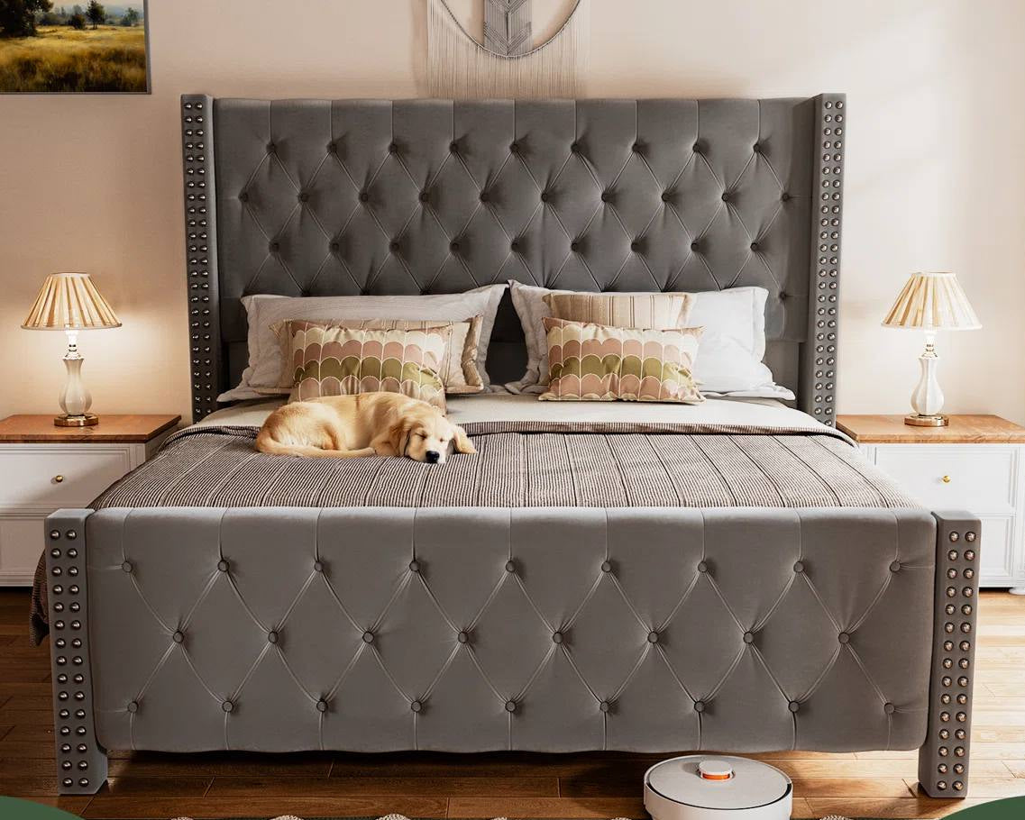 Quilting Upholstery Bed