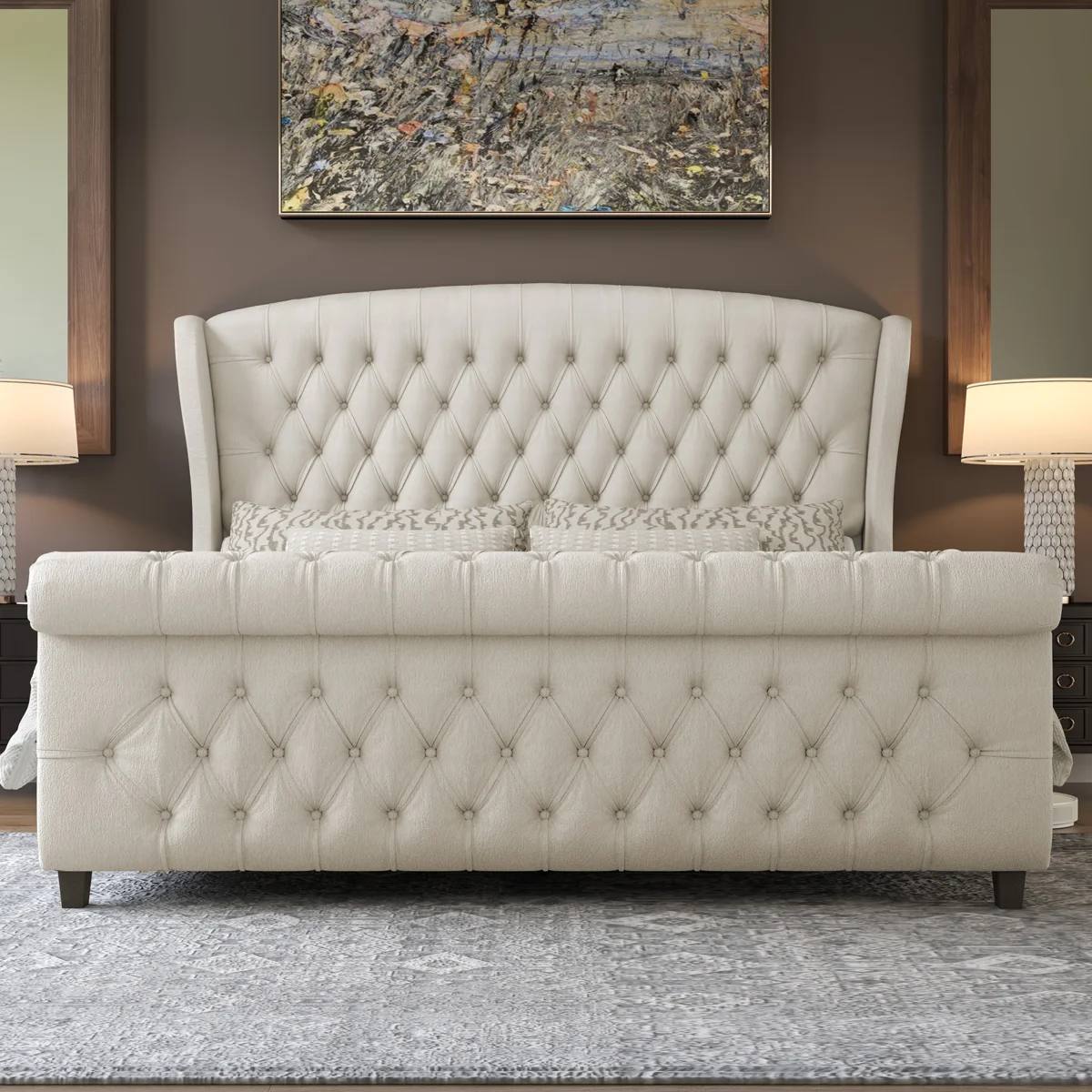 Quilting Rolling Upholstery Bed
