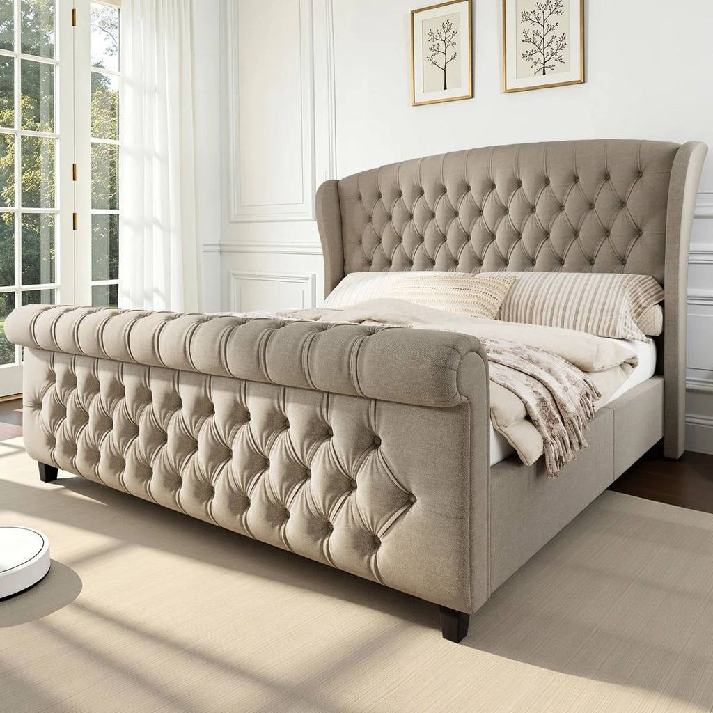 Quilting Rolling Upholstery Bed