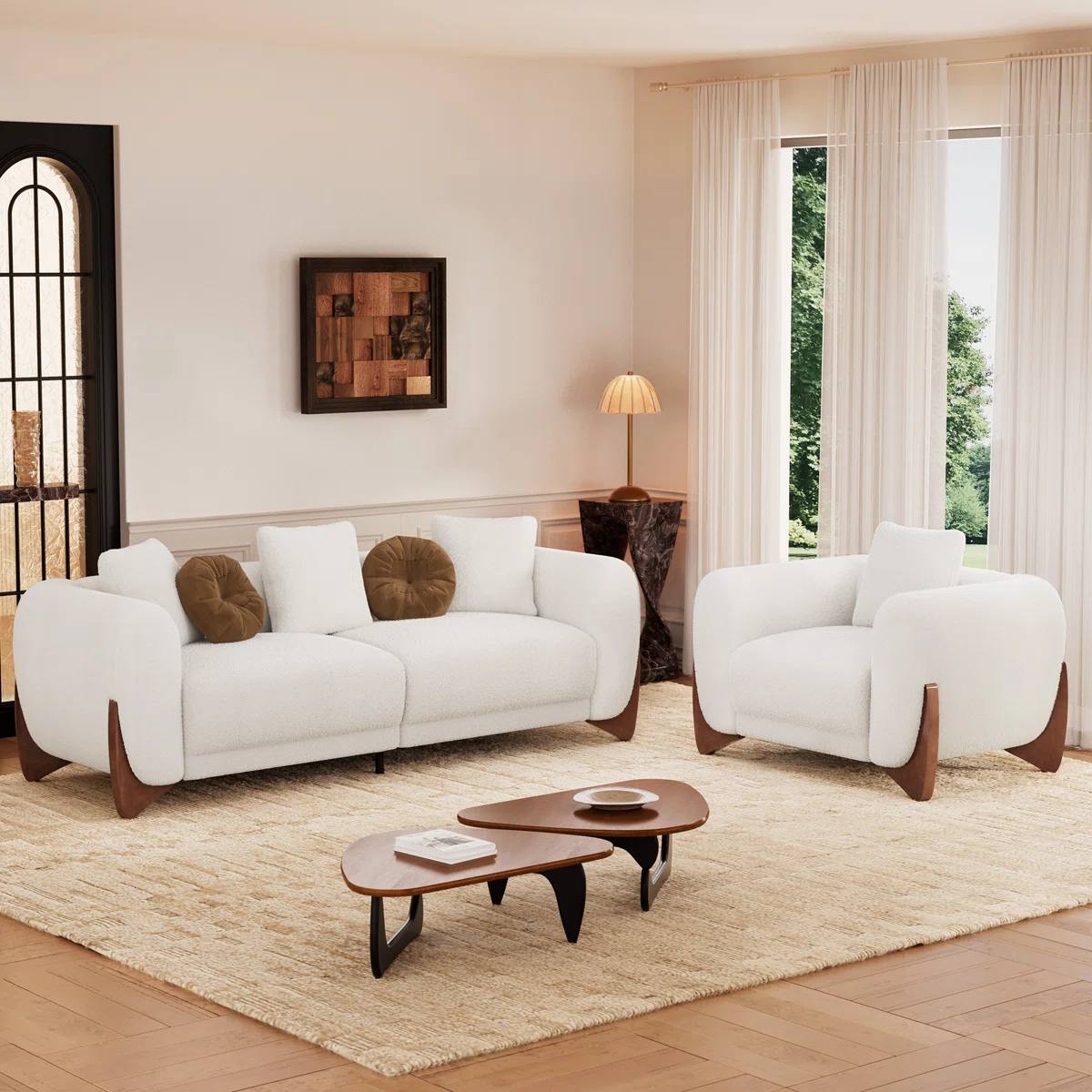Warm Pebble Sofa
