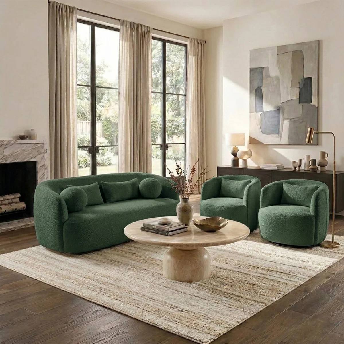 Elma Curved Sofa